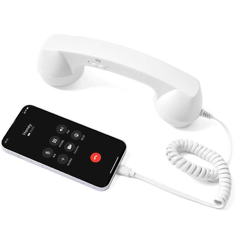 سماعة Retro Phone كلاسيكية للهواتف الذكية بألوان متعددة.