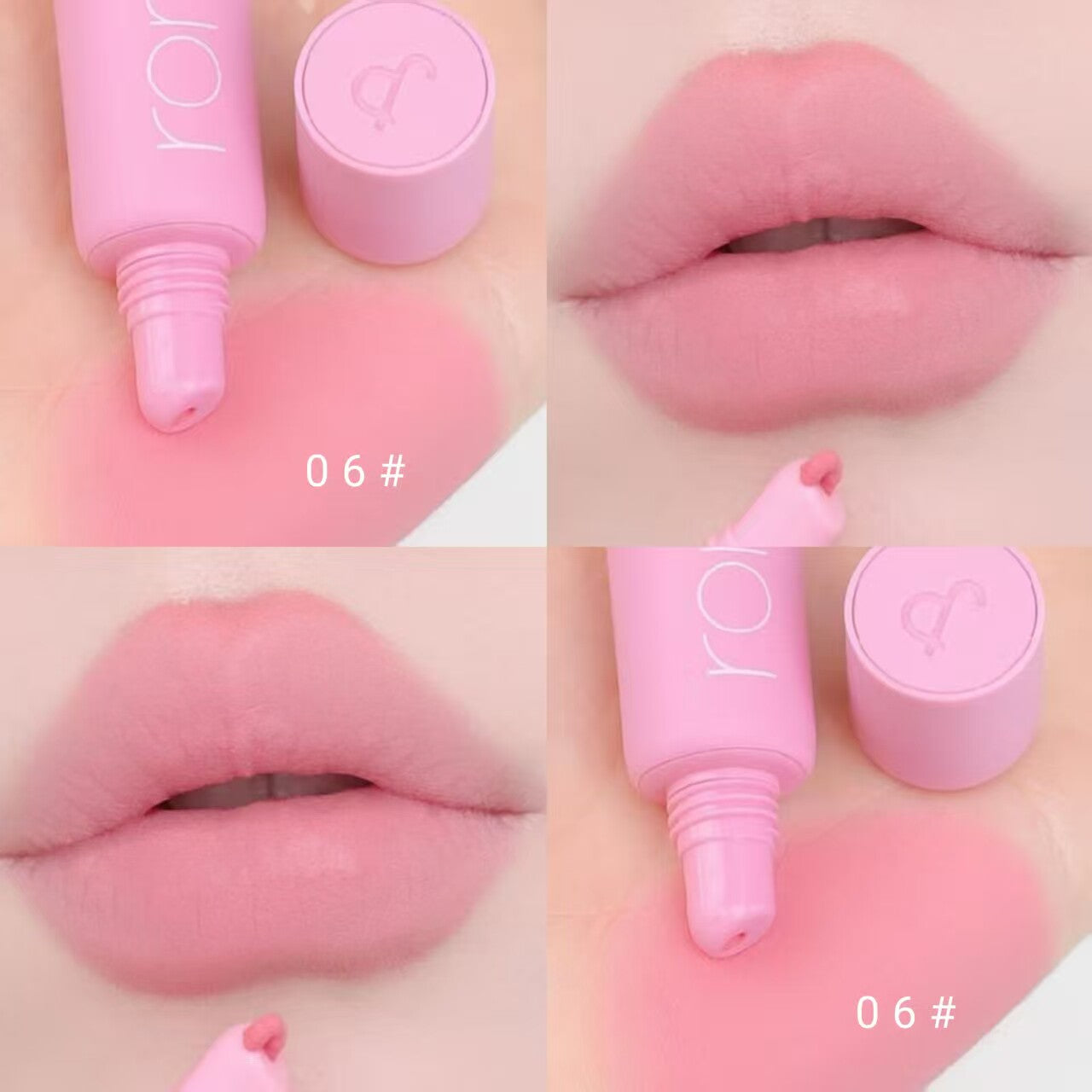 South Korea's new color sweet glutinous mango is hugely white! Romand 05 Yunsoft matte lip mud is white and bright orange.
