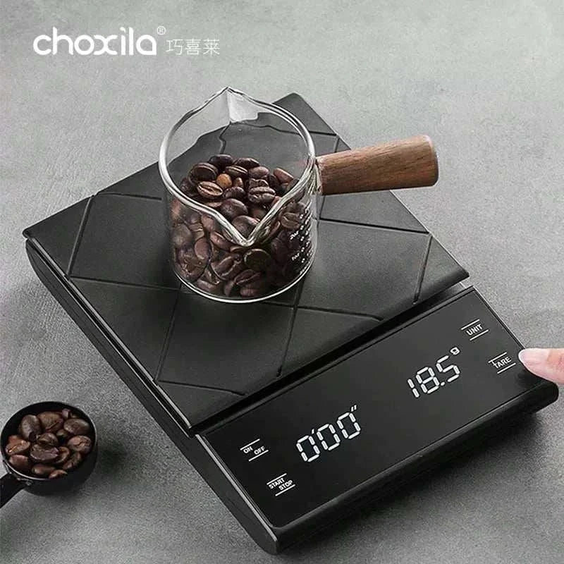 حقيبة أدوات القهوة المختصة V60 متكاملة باللون الأسود.