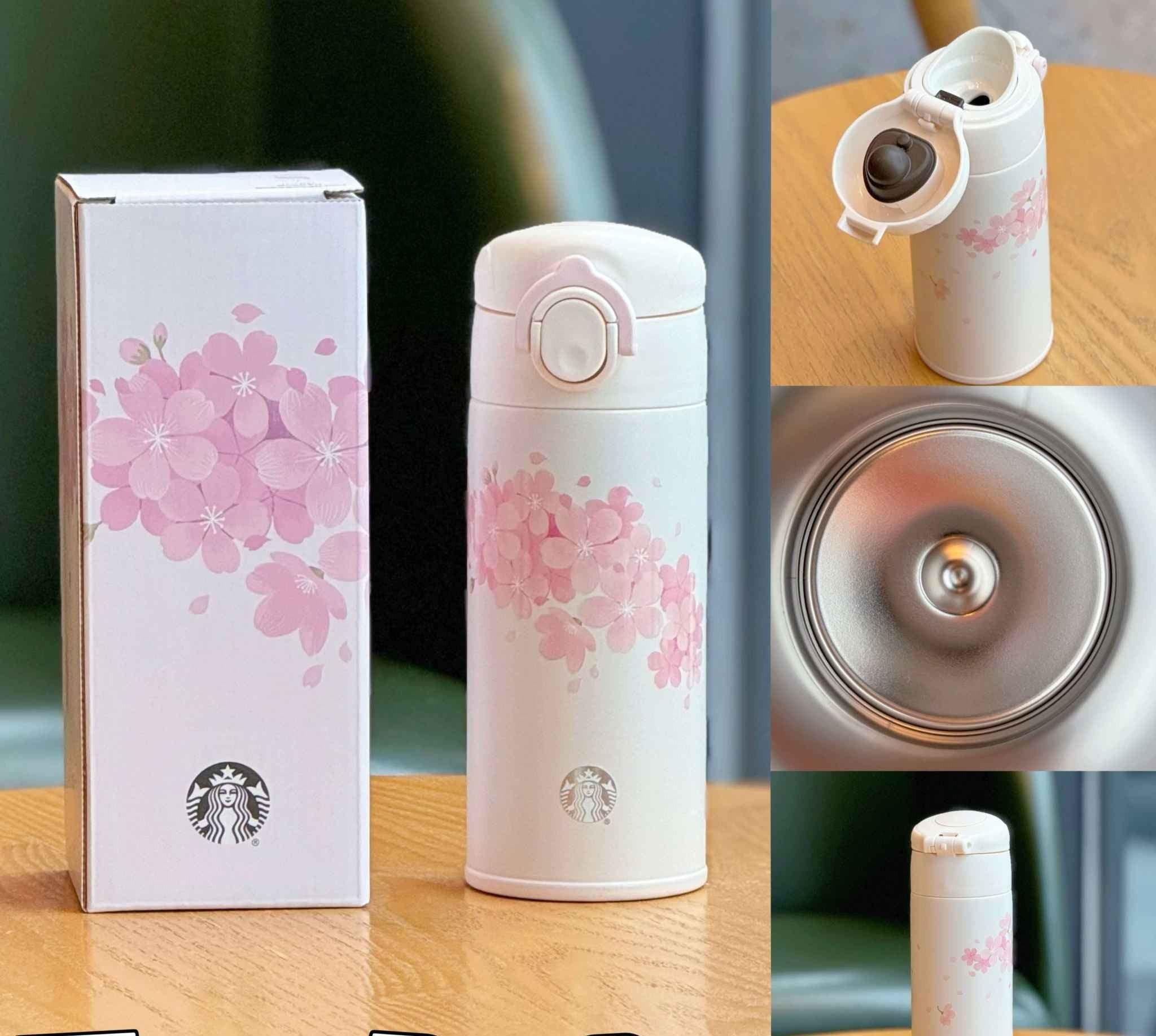 Starbucks 2025 Cherry Blossom Spring Bloom | كوب ستاربكس إصدار ساكورا 🌸✨.