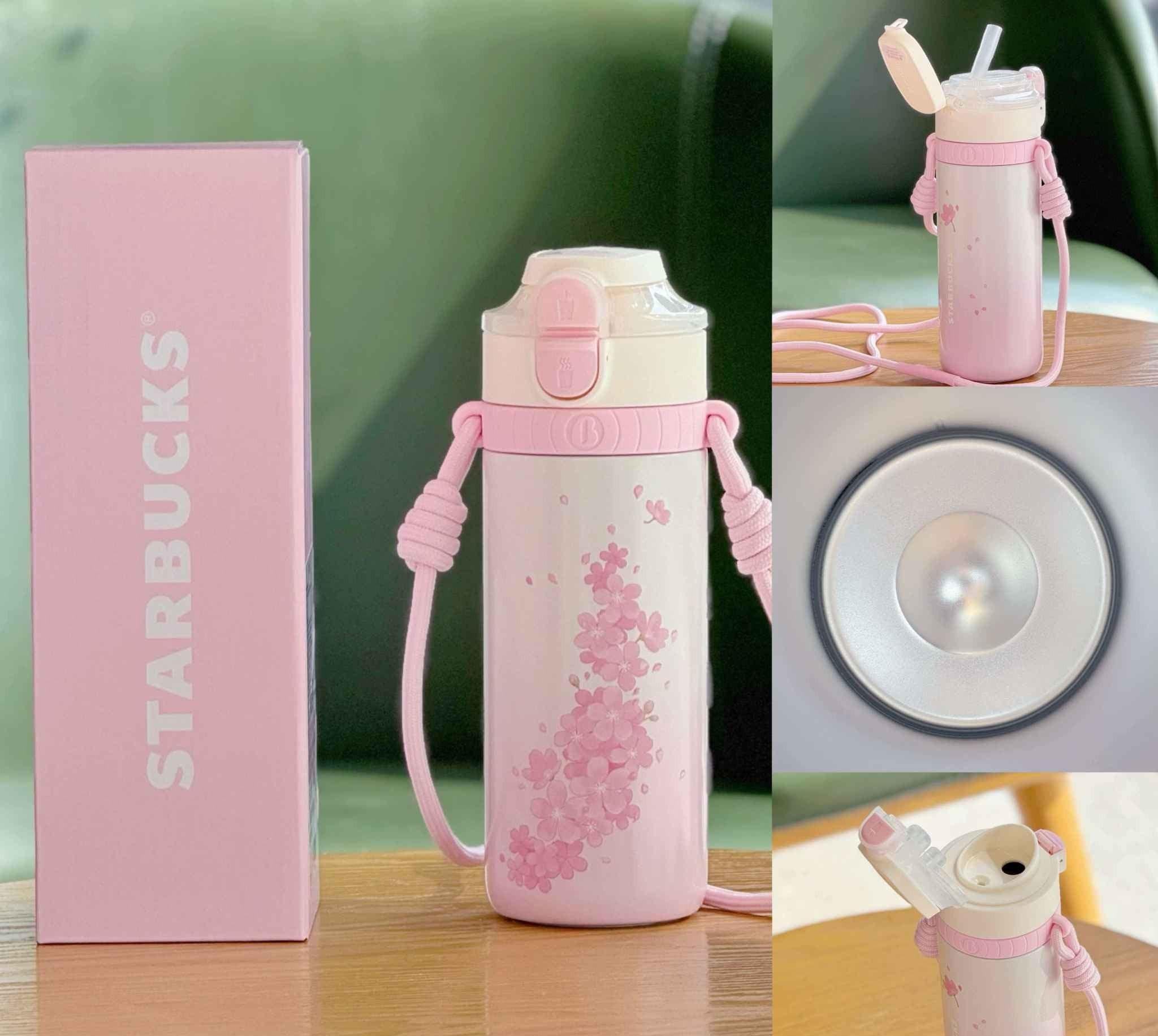 Cherry Blossom Starbucks Cup 🌸 مطارات ستاربكس الأصلية.