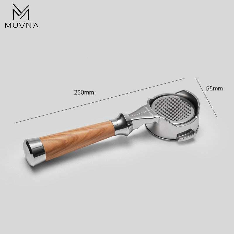 بورتافلتر مكشوف MUVNA مقاس 58mm بمقبض أنيق.
