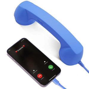 سماعة Retro Phone كلاسيكية للهواتف الذكية بألوان متعددة.