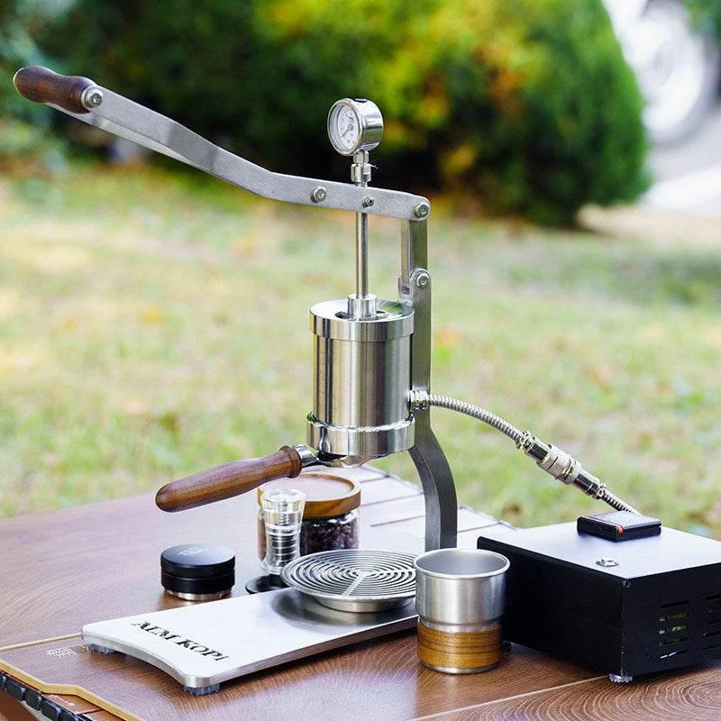 ماكينة Manual Espresso 4 بضغط متغير Aleman احترافية.