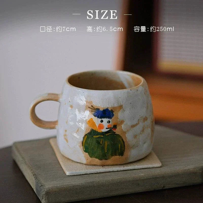 Yifang handmade coffee cup  Van Gogh صنلعة يدوية.