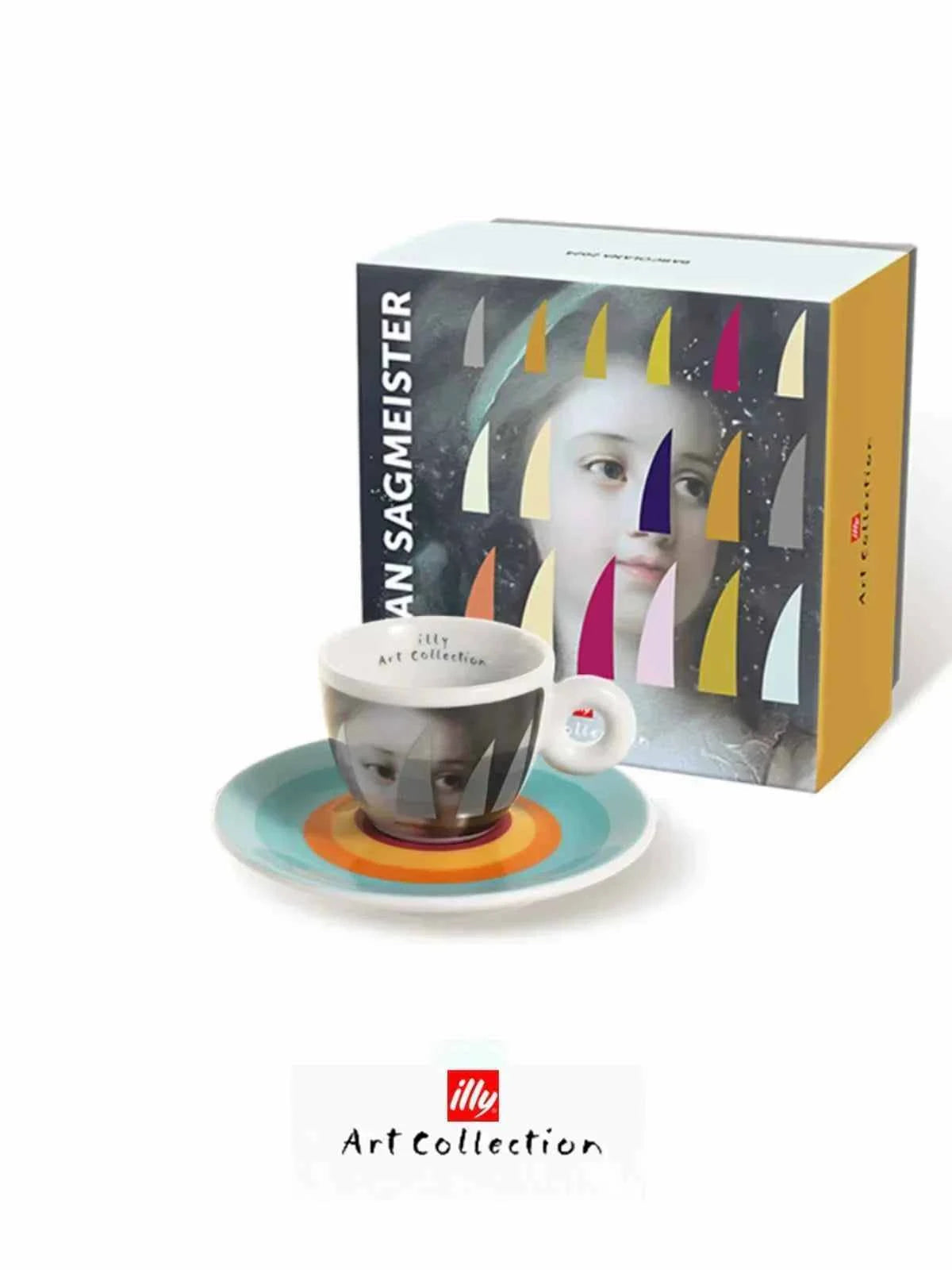 illy Coffee كوب إسبريسو صممه ستيفان ساغميستر احتفالاً بسباق باركولانا للإبحار.