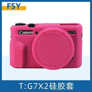 For Canon G7x2 Protective Case G7x3 Camera Bag Case Silicone Case Cute Card Dust Case Soft Case SX730 Portable Dropproof Accessories.