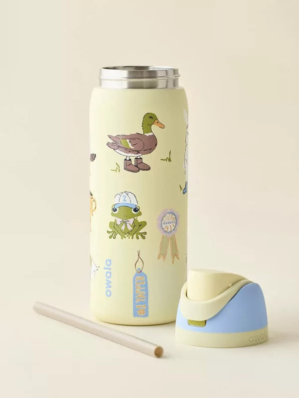 American version of Owala's new UO co-branded Animal World thermos cup FreeSip double drink lid insulation straw