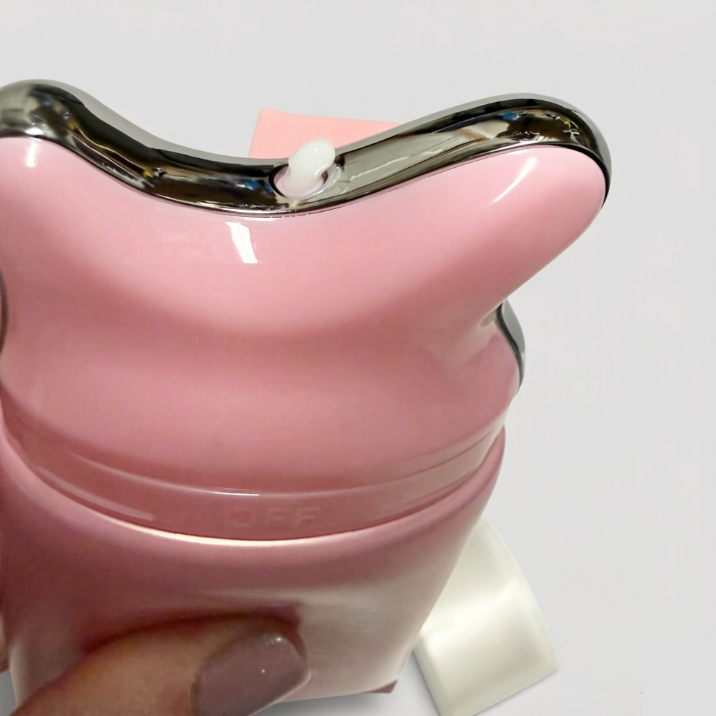 medicube Salmon PDRN Collagen Gua Sha Neck Cream lifts and tightens wrinkles