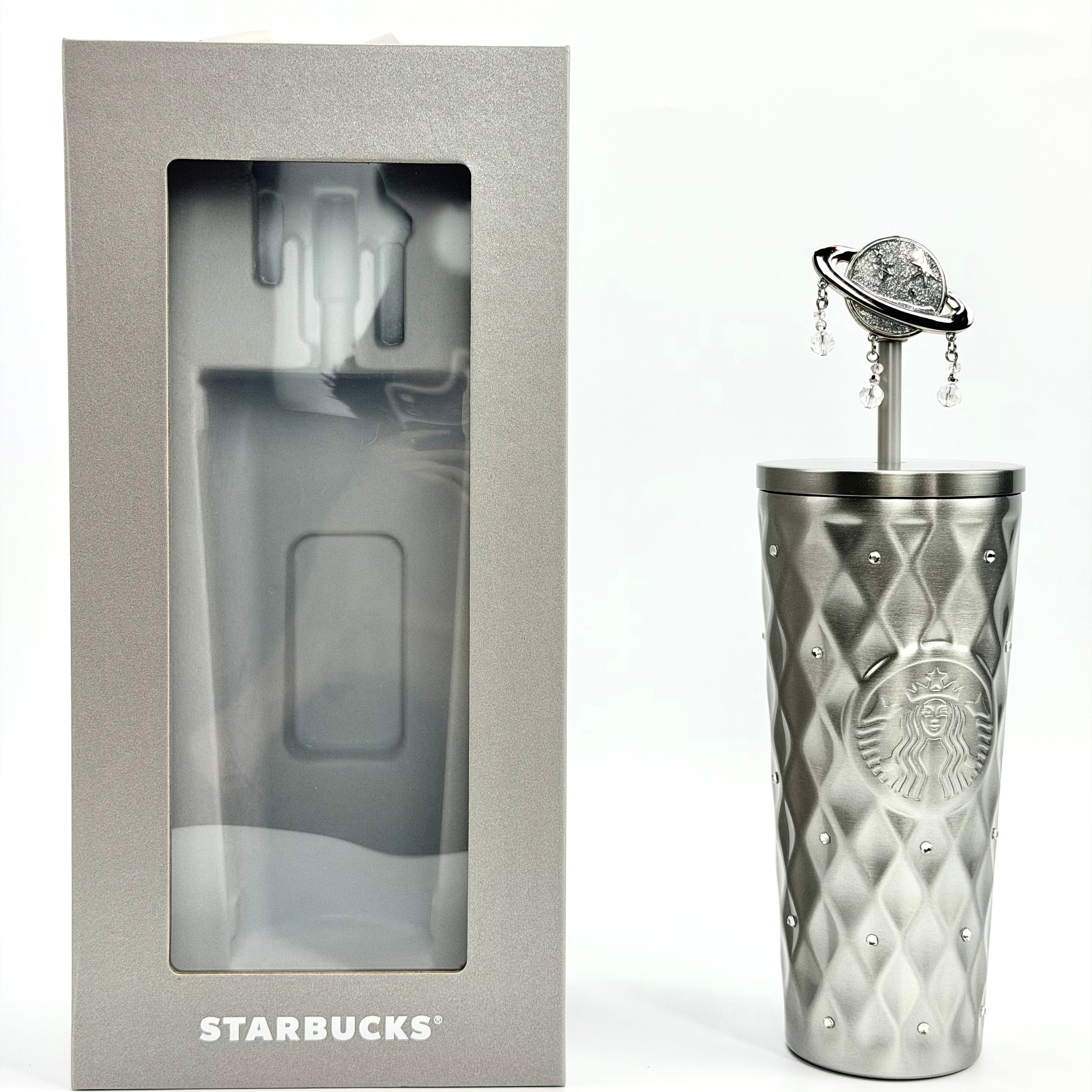 كوب Starbucks مرصع بتصميم الكوكب - كوب حافظ للحرارة