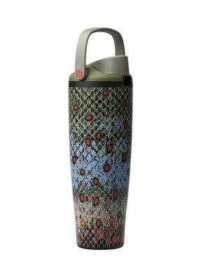 Owala's new snakeprint pattern insulated cup FreeSip sway 890ml straw cup large capacity water bottle