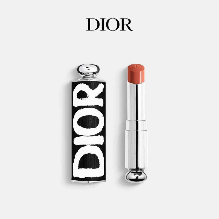 Dior Miss Dior limited edition Fall 2025 lipstick with bold Dior logo and elegant coral shade