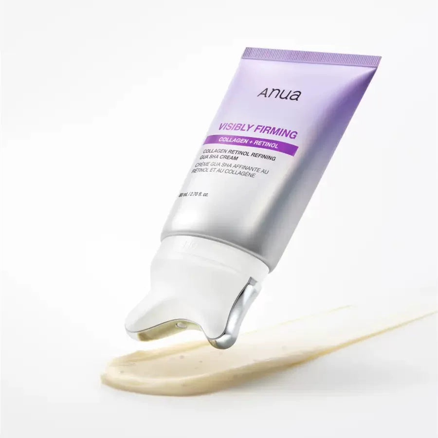 ANUA Collagen Retinol Rejuvenating Gua Sha Cream Neck Cream Lifting and Tightening Improving Wrinkles Aging