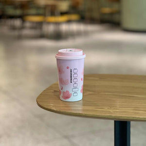 Starbucks Cup 2025 Cherry Blossom Spring Bloom Pink High Value Mark Glass Straw Stainless Steel Insulated Water Cup.