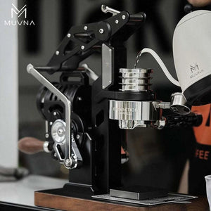 Fully Mechanical MUVNA Hand Crank Coffee Machine.