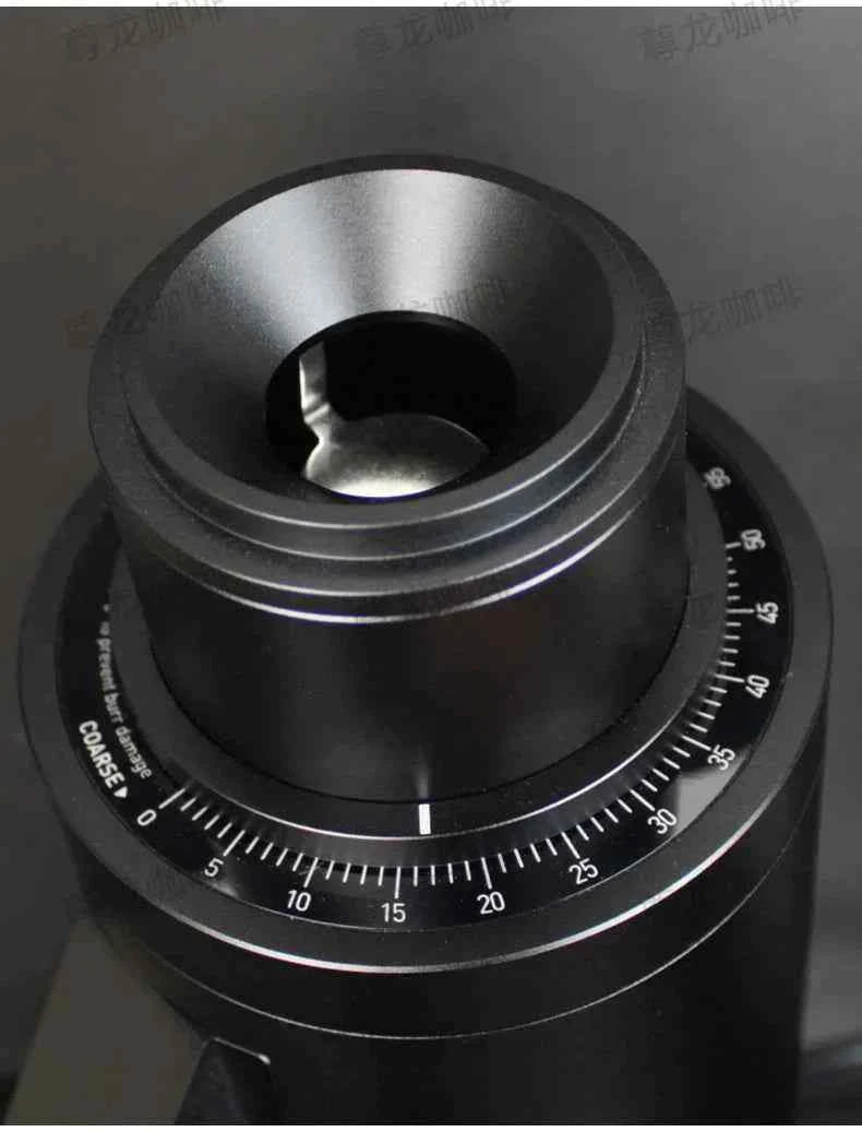 مطحنة قهوة Wukong DF64V بمتغير سرعة RPM والشاشة الرقمية.
