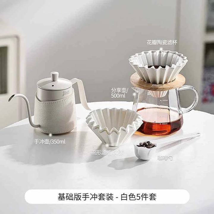 مجموعة ماكينة صنع القهوة Bincoo Pour-over - رفعة