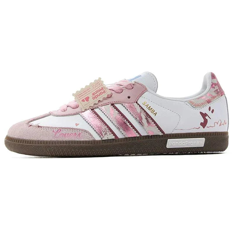 Adidas Originals Samba OG Heartbeat Outdoor Casual Skate Shoes.