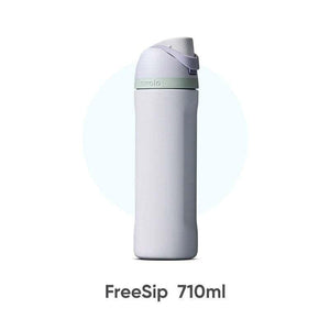 مطارة ماء Owala FreeSip عازلة للحرارة بألوان متنوعة.