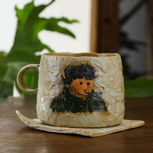 Yifang handmade coffee cup  Van Gogh صنلعة يدوية.