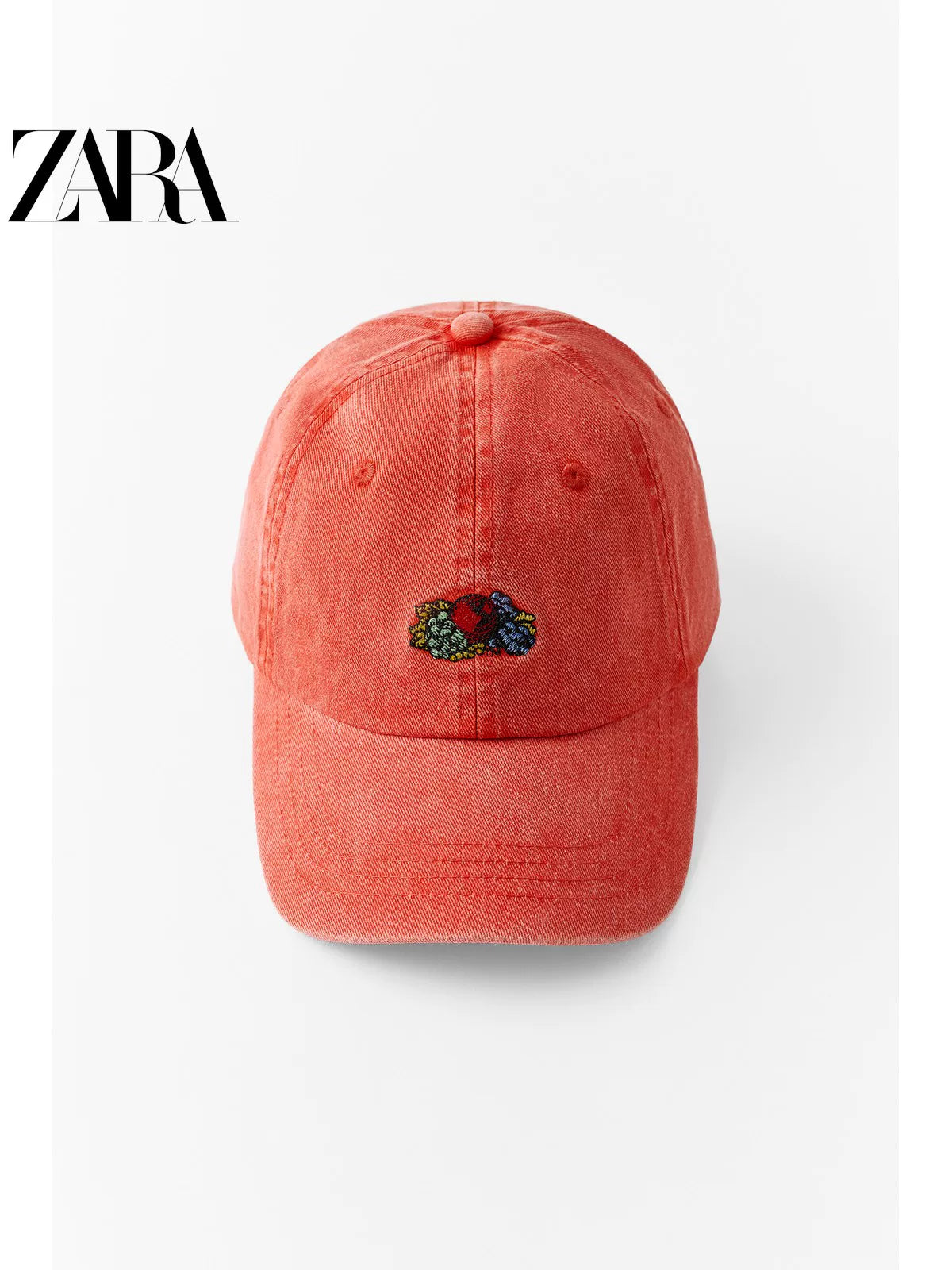 ZARA2026 Autumn New Arrival: Women's Fruit of the Loom™ Baseball Cap 0653289 615