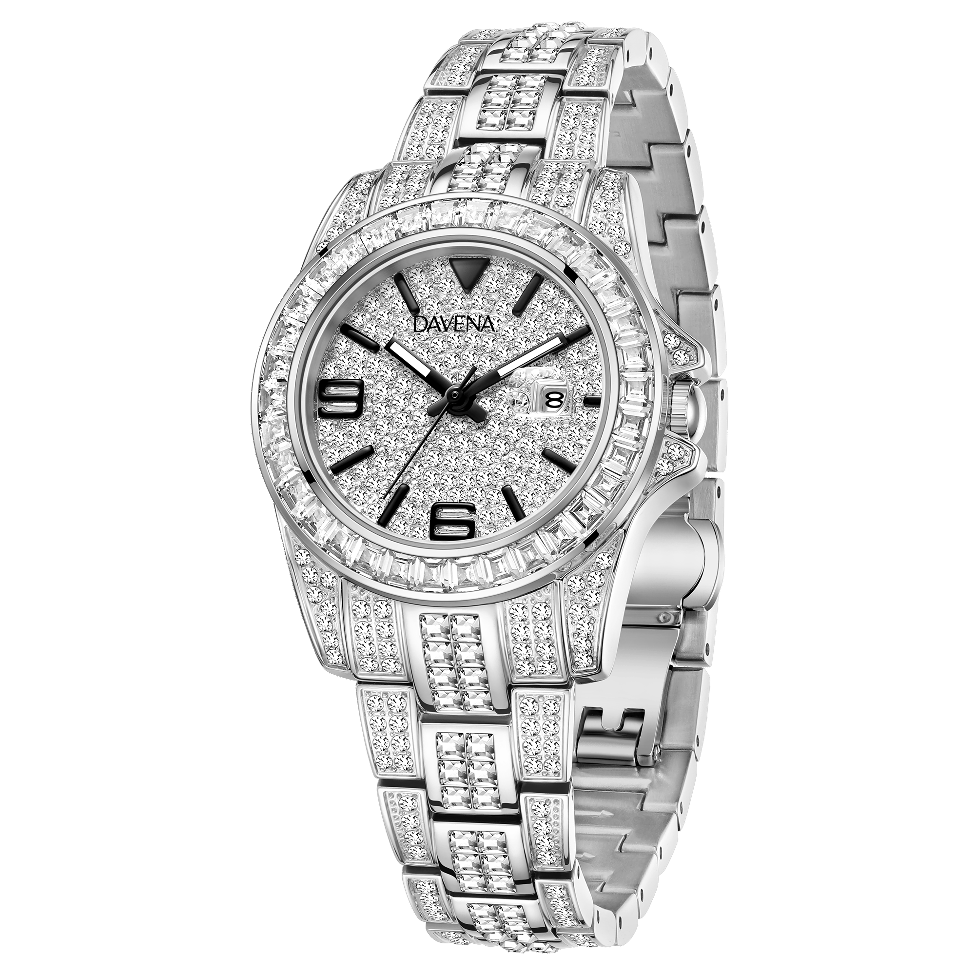 520 gift gypsophila watch female full diamond light luxury lady genuine luxury birthday gift for girlfriend wife.