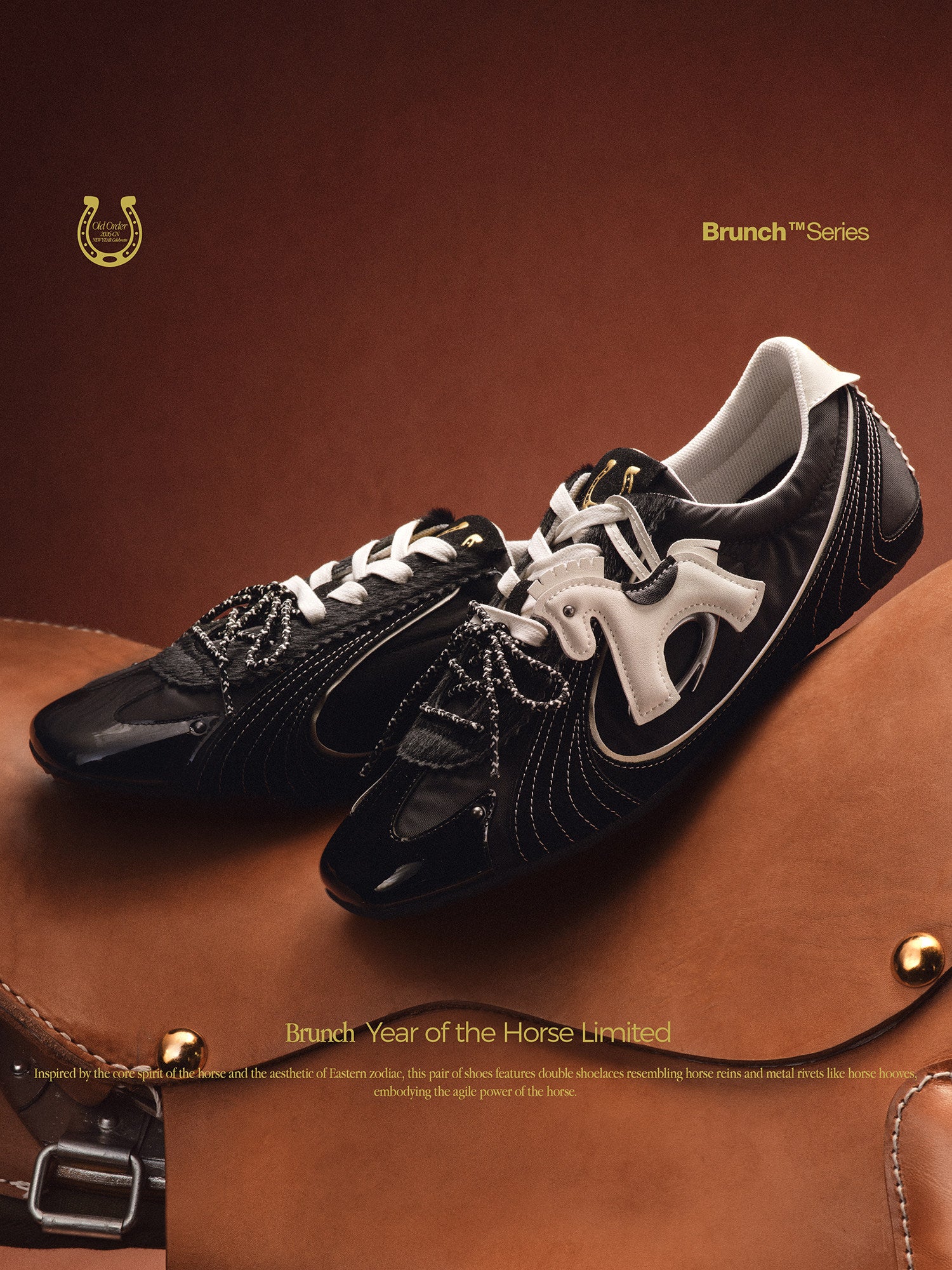 حذاء رياضي أصلي OLD ORDER Brunch Year of the Horse