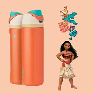 مطارة ماء Owala FreeSip بتصاميم Disney Princess المتميزة.