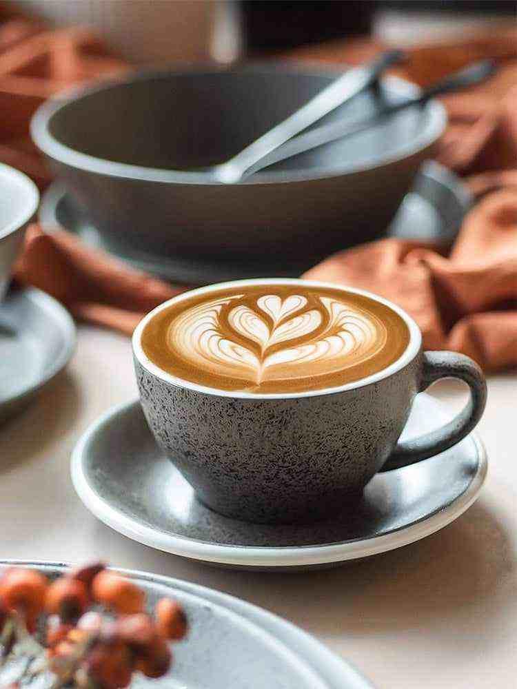 كوب Latte و Cappuccino سيراميك بتصميم Egg سعة 300ml.