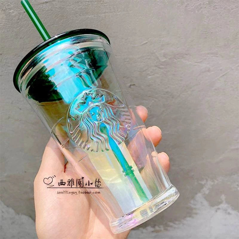 Starbucks Cup  Bear Glass Straw.
