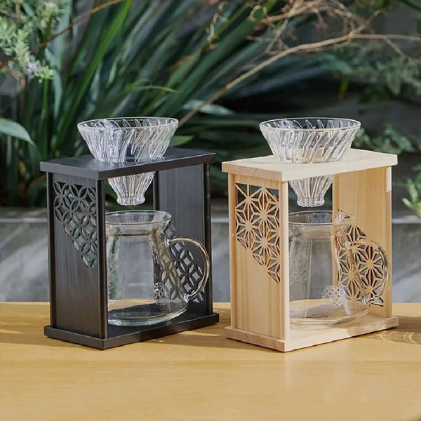 HARIO V60 Drip Cup Glass Coffee Set