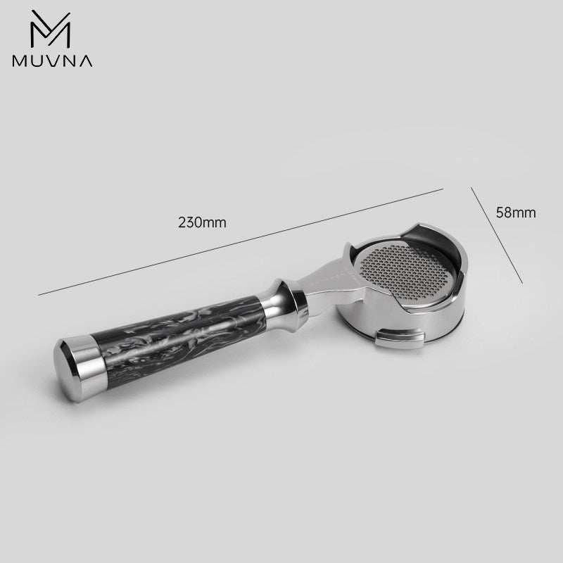 بورتافلتر مكشوف MUVNA مقاس 58mm بمقبض أنيق.