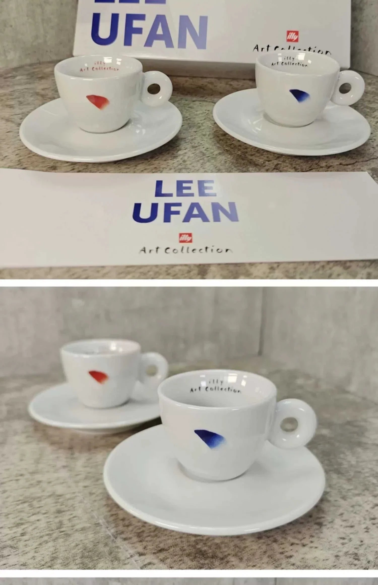 Illy 2023 Lee Ufan Collector's Espresso Cup.
