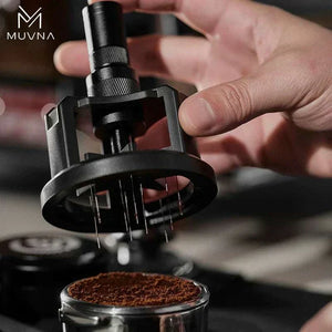 مجموعة أدوات تحضير Espresso متكاملة من MUVNA - رمادي.