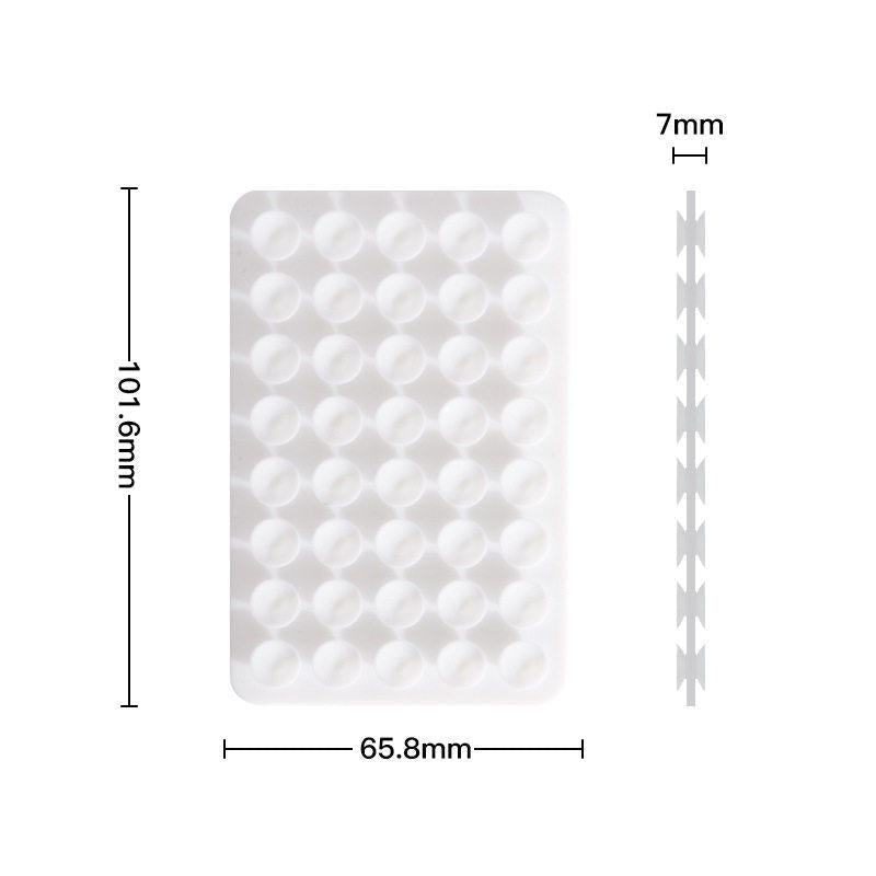 Double-sided silicone suction cup phone case holder high-value anti-drop three-dimensional suitable for Apple 17 female 2026 new model.