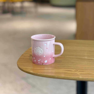 Starbucks cup 2026 spring sequence pattern series national style small fresh ceramic mark stainless steel thermos cup gift box.