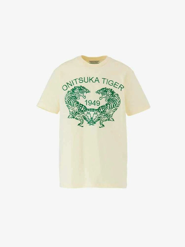 Onitsuka Tiger | أونيستوكا تايجر تيشيرت قصير مطبوع للجنسين (Classic)