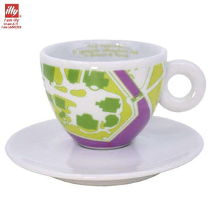 كوب إسبريسو illy سيراميك بتصاميم Art Collection الفنية.