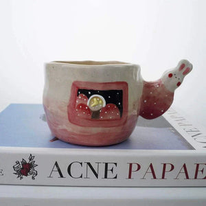 JOJO Rabbit. cups home hand-painted.