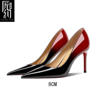 Christiana حذاء كعب عالي Stiletto بتدرج ألوان أنيق وجذاب.