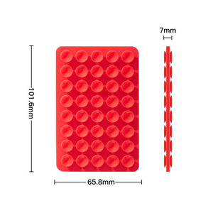 Double-sided silicone suction cup phone case holder high-value anti-drop three-dimensional suitable for Apple 17 female 2026 new model.