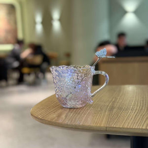 Starbucks cup 2026 spring new product Twilight cherry blossom series high-value glass straw stainless steel thermos cup.