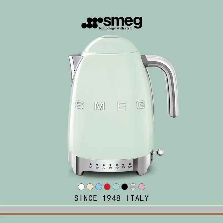 SMEG الكهربائية  تصميم كلاسيكي أنيق بعدّة ألوان غلاية - رفعة