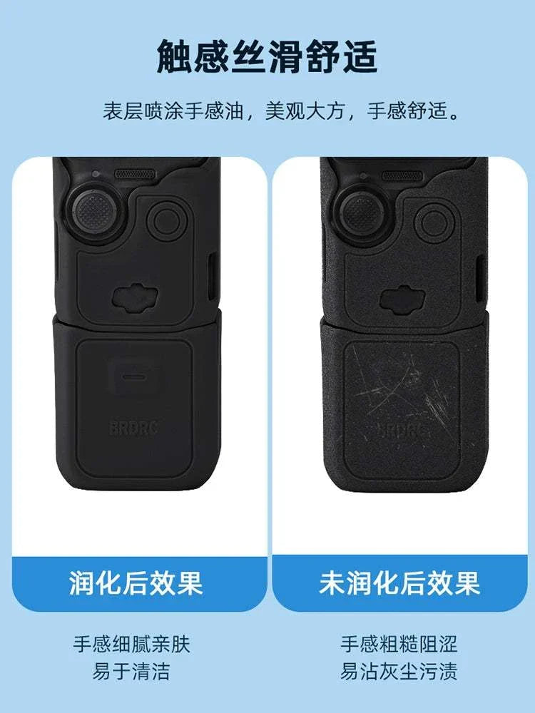 DJI Case حماية فاخرة لجهاز DJI Pocket3 باللون الوردي الأنيق.