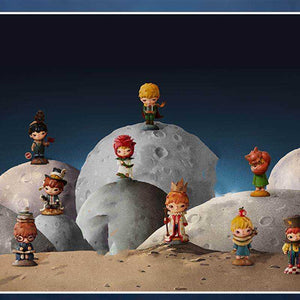 مجسمات Hirono x Le Petit Prince من POP MART سلسلة Blind Box.