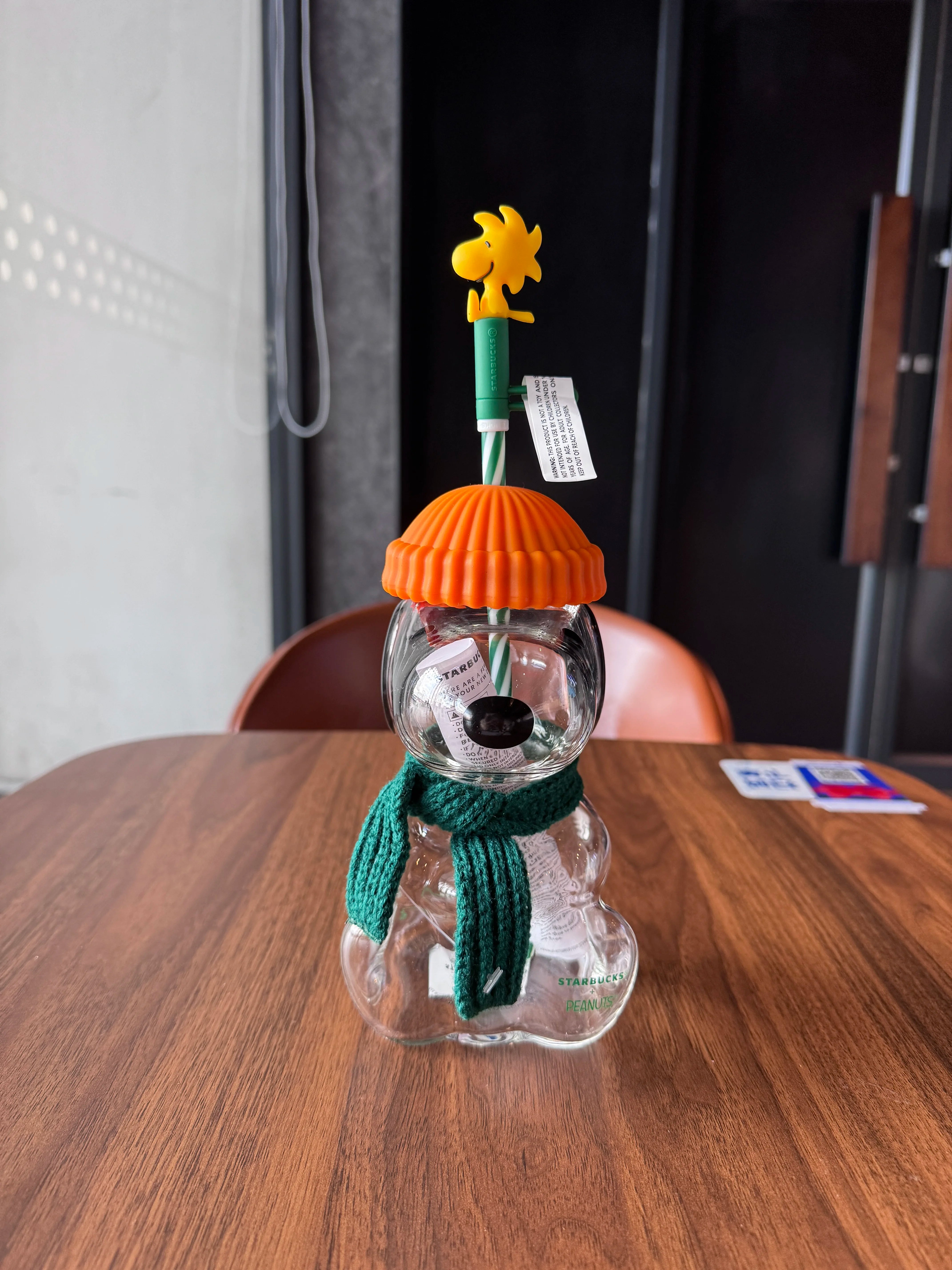 Starbucks Cup 2026 New Snoopy Collaboration Glass Straw Cup High Aesthetic Cup Gift 591ml