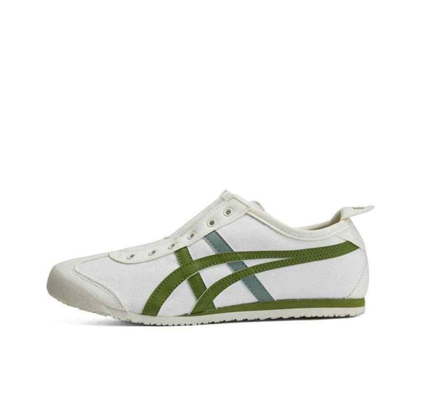 Onitsuka Tiger تايجر أونيتسوكا الرجال والنساء المكسيك 66 قماش أحذية عادية 1183B772-104 - رفعة