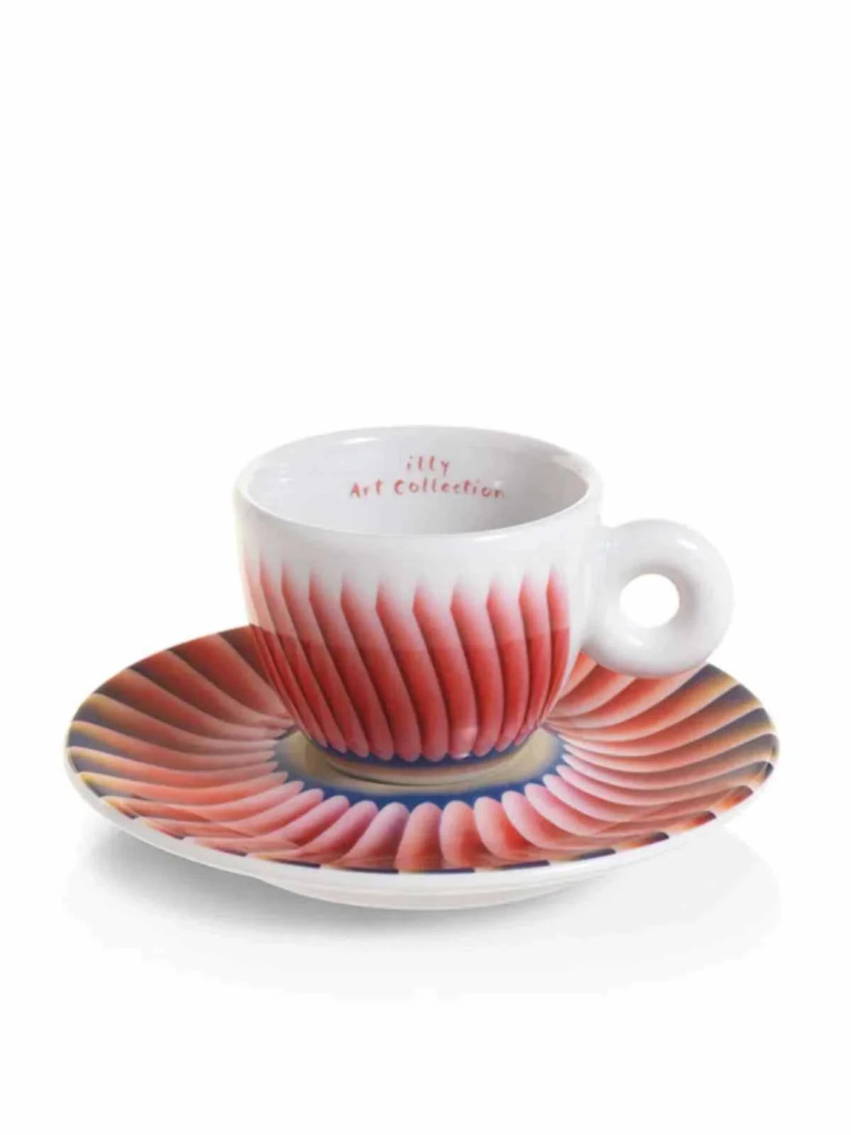 "illy coffee cup إصدار محدود 90 عام 2023 | فنجان إسبريسو Judy Chicago كوليكترز".