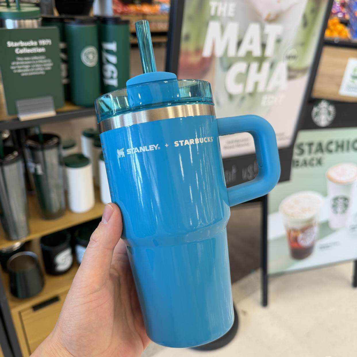 Starbucks x Stanley Cup Tumbler (Turquois🩵).
