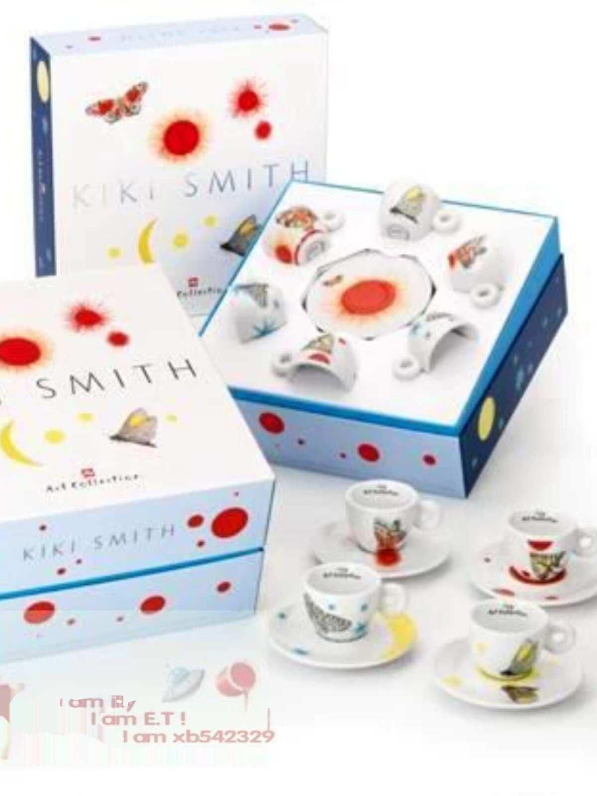 طقم Espresso Cups من illy بتصميم Kiki Smith الفني.
